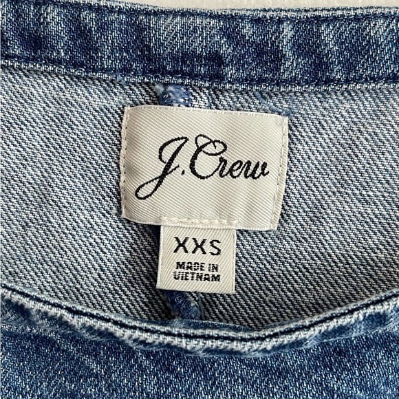 Chambray puff sleeve jcrew top - Picture 3 of 3